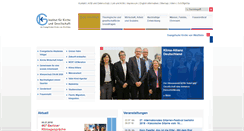 Desktop Screenshot of kircheundgesellschaft.de